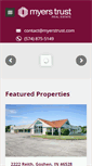 Mobile Screenshot of myerstrust.com